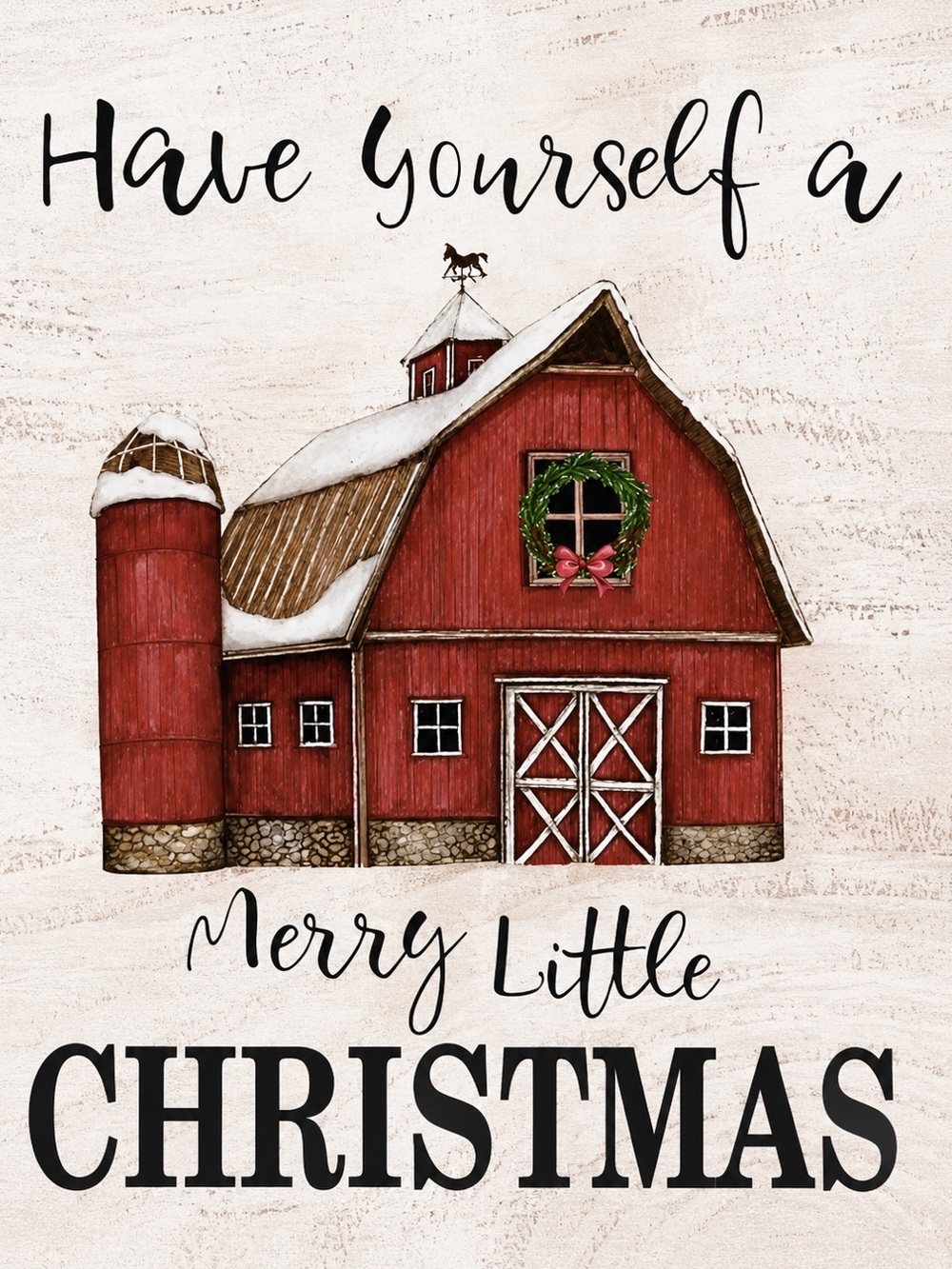 Have Yourself‎ A Merry Little Christmas Wood Holiday Wall Decor Sign